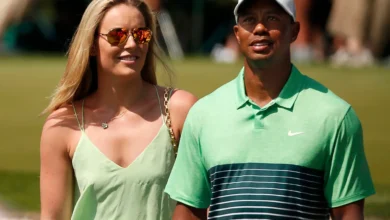 Lindsey Vonn and Tiger Woods